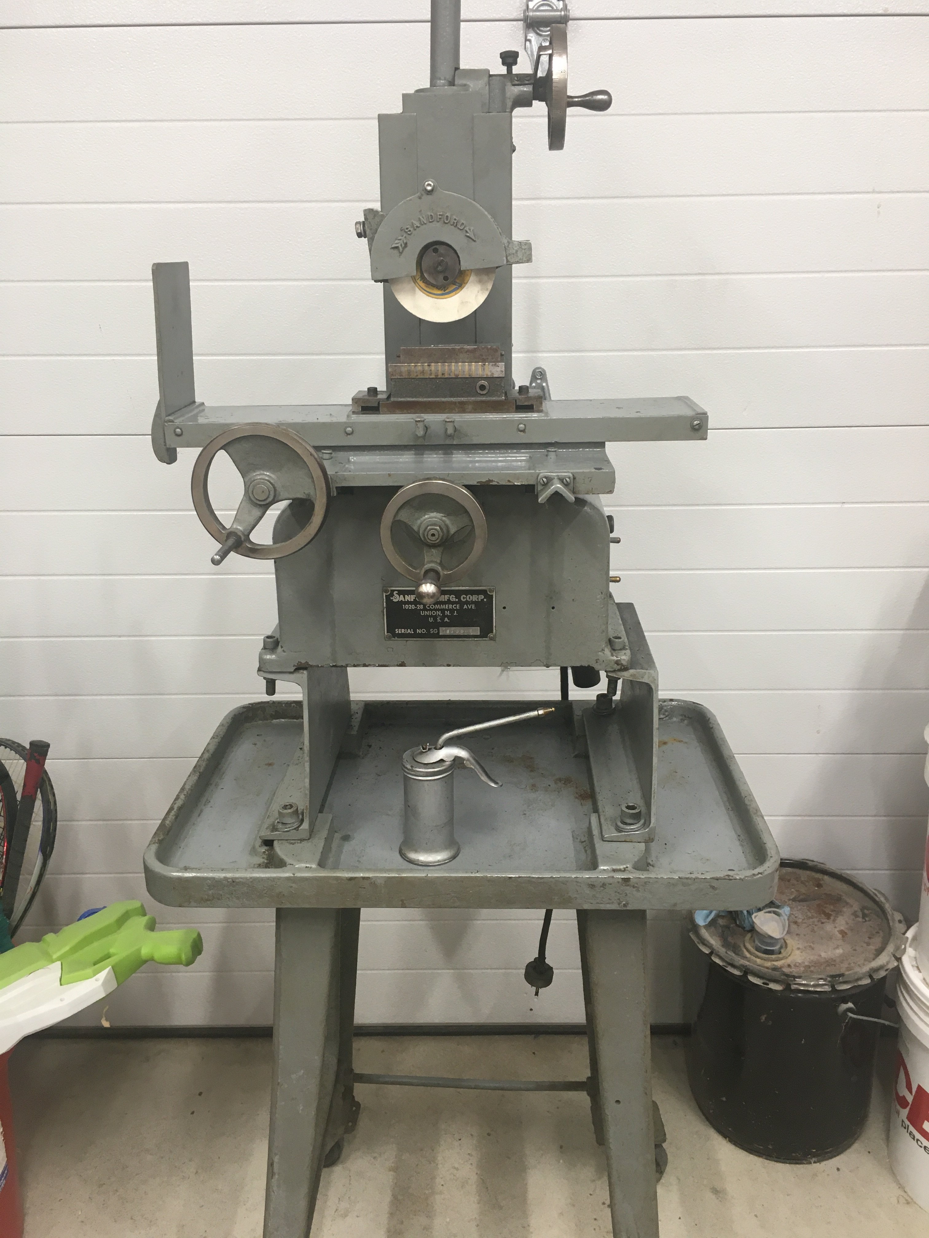 Disassembly and Cleanup of a Sanford SG48 Surface Grinder The  Hobby-Machinist