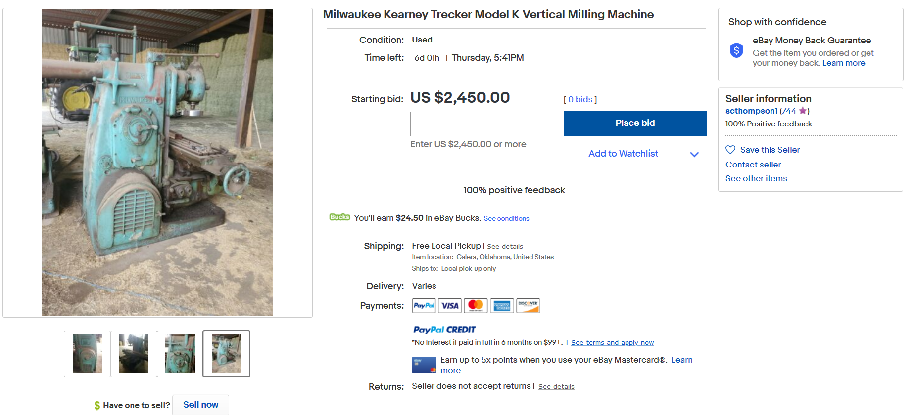 Screenshot_2020-10-23 Milwaukee Kearney Trecker Model K Vertical Milling Machine eBay.png