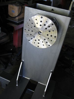 22. Machined to 10mm thick and drilled stainless face plate IMG_0661.jpg