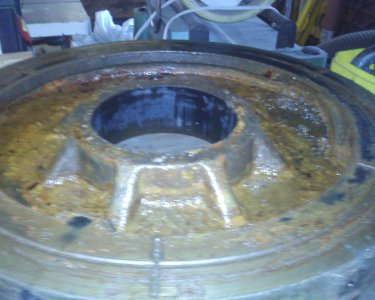 3 Bottom pool of coolant and rust.JPG