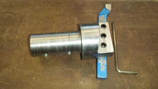 Homemade Fly Cutter - From Scrap Steel - Turning junk into gold