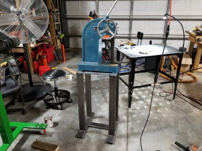 12 02 19 arbor press stand with lower crossmember attached small.jpg