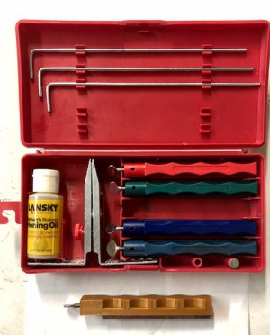 Handle for Lansky knife sharpening system by blecheimer, Download free STL  model