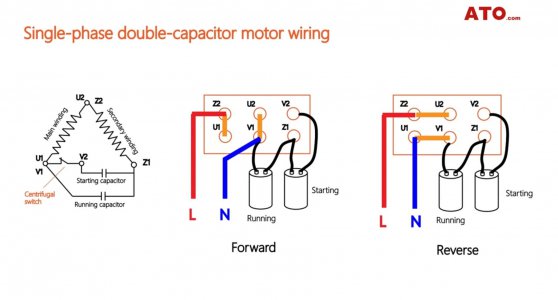 Milling Machine two capacitor diagram.jpg