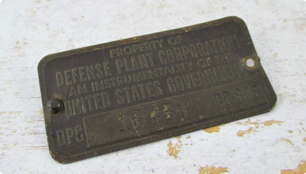 Screenshot 2023-06-16 at 16-11-14 Vintage United States Government Defense Plant Brass Plaque ...png