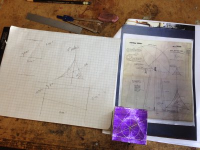 Machining project blueprint for Fly-cutter