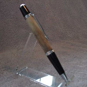 First pen made from deer antler. Man that stuff stinks!