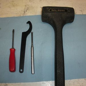 Tools you will need for your spindle rebuild.