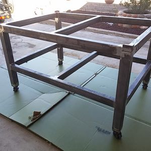 Steel Stand fabricated for Saturn