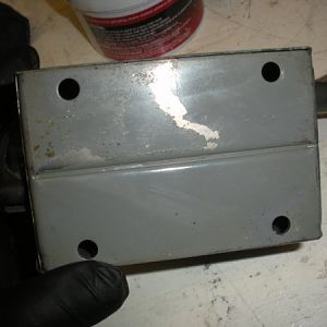 Back of the high and low speed switch.