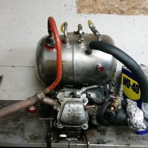 Gas vapor Engine