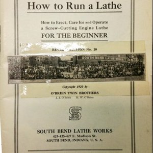 How to run a Lathe No. 20