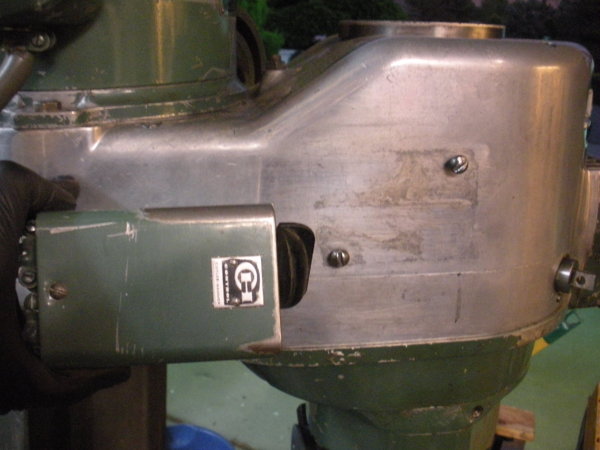 This is where you install the high speed low speed switch.  Left side of the belt housing if you are looking at it from the front of the machine.